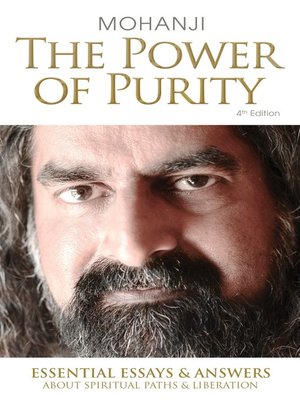 cover image of The Power of Purity